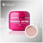 49 Amore Pink base one żel kolorowy gel kolor SILCARE 5 g